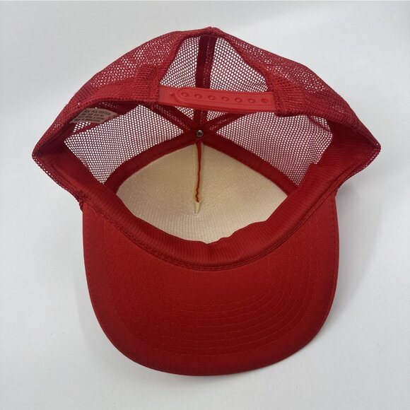 Vintage Riviera Hotel & Casino Las Vegas Trucker Hat Red Foam Mesh Snapback Cap - Picture 6 of 13